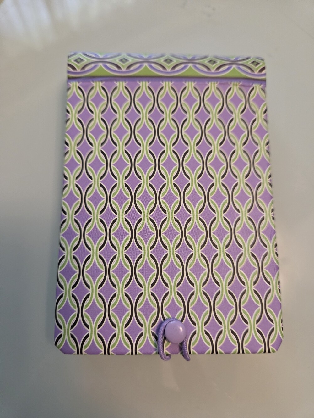 Vera Bradley Purple Punch MINI FLIP POCKET PURSE NOTEPAD